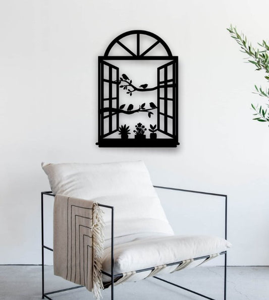 Balcony wall art