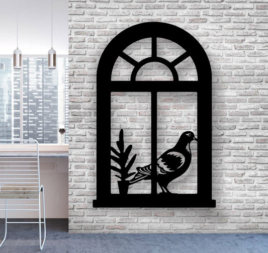Balcony wall art